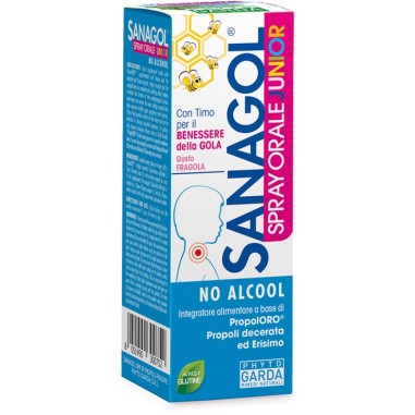 Sanagol Spray Orale Junior 20 ml Integratore Benessere Gola