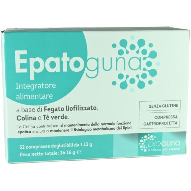 Epatoguna 32 Compresse Integratore a base di fegato liofilizzato