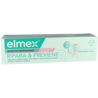 Dentifricio Elmex Sensitive Professional 75 ml Ripara e Previene