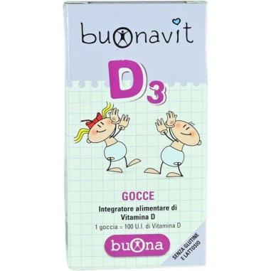 BuonaVit D3 12 ml Integratore Alimentare a Base di Vitamina D3
