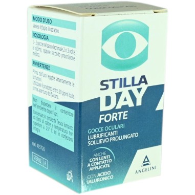 Gocce Oculari Lubrificanti Stilla Day Forte 10 ml con Acido Ialuronico