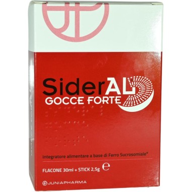 SiderAl Gocce Forte Integratore a Base di Ferro Sucrosomiale 30 ml