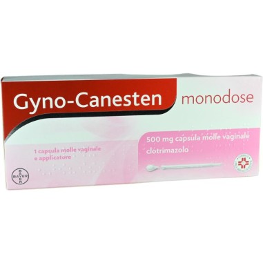 Gyno-Canesten Monodose 500 mg Capsula Molle Vaginale