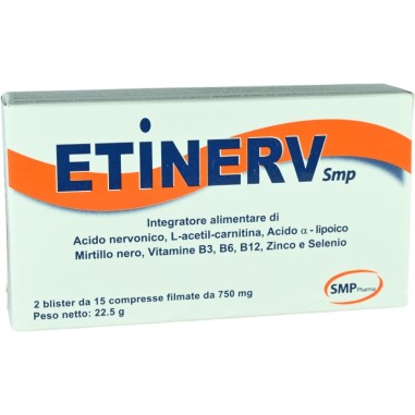 Etinerv smp 30 Compresse Funzionalità del Tessuto Nervoso Centrale