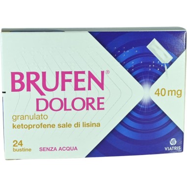Brufen Dolore 40 mg Granulato 24 Bustine Senza Acqua