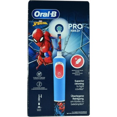 Oral-B Pro Kids3+ Spidrman Spazzolino Elettrico Ricaricabile
