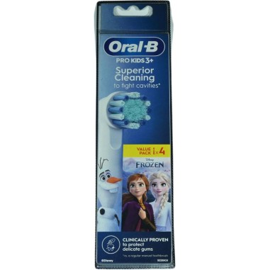 Oral-B Testina Di Ricambio Kids Frozen 4 Pezzi Extra Soft