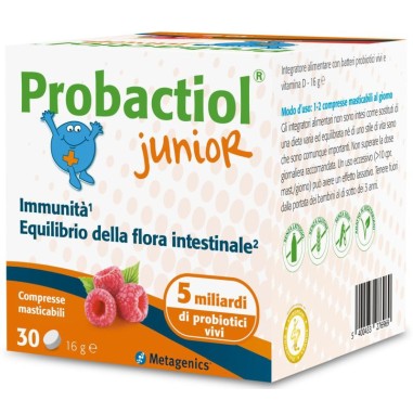 Probactiol Junior 30 Compresse Masticabili Sistema Immunitario