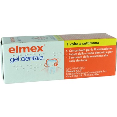 Elmex Gel Dentale 25 gr Igiene della Bocca