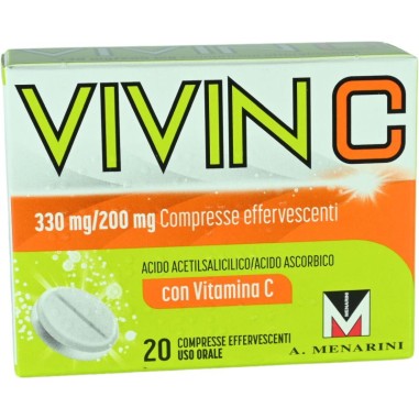 Vivin C 20 Compresse Effervescenti contro i Sintomi Influenzali