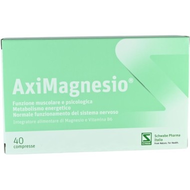 Aximagnesio 40 Compresse Mix di 8 Sali di magnesio