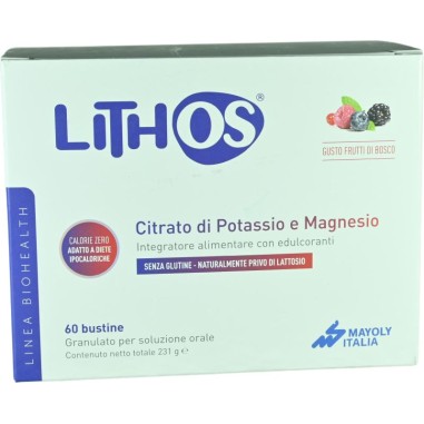 Lithos 60 Bustine Citrato di Potassio e Magnesio