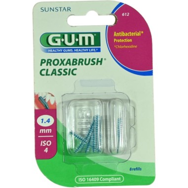 Gum Proxabrush Classic 8 Scovolini da 1,4 mm ISO 4