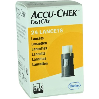 Accu-Check Fastclix 24 Lancette Pungidito