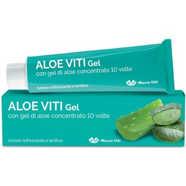 Aloe Viti Gel Azione Rinfrescante Idratante Lenitiva 100 Ml
