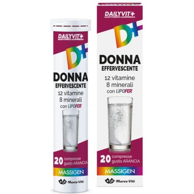 DailyVit+ Donna Effervescente 12 Vitamine 8 Minerali 20 Compresse
