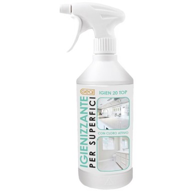 Igien 20 Top Igienizzante Spray per Superfici con Cloro Attivo 750 ml