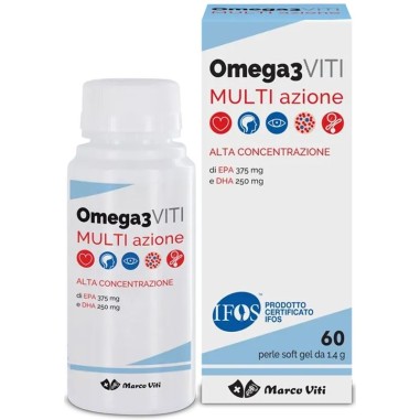 Omega3 Multi Azione Alta Concentrazione 60 Perle Soft Gel