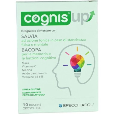 Cognis Up Integratore per Funzioni Cognitive 10 Bustine Orosolubili