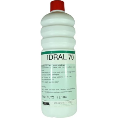 Idral 70 Gel Igienizzante Idro Alcolico Mani 1lt