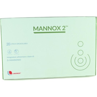 Mannox2 20 Stick Orosolubili a Base di D-Mannosio