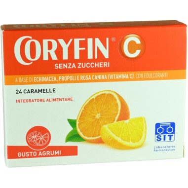 Coryfin C 24 Caramelle Benessere Alte vie Respiratorie