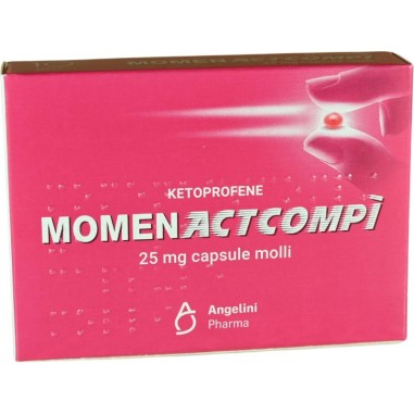 Momenactcompì 10 Capsule Molii Ketoprofene 25 mg