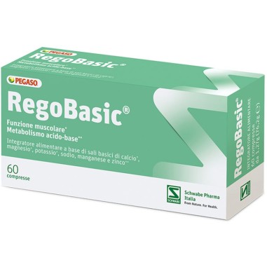 RegoBasic Integratore di Sali Basici 60 Compresse
