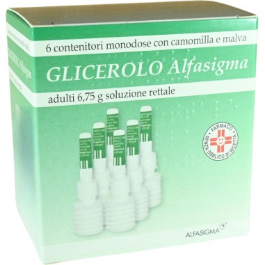 Glicerolo AlfaSigma 6 contenitori per Adulti