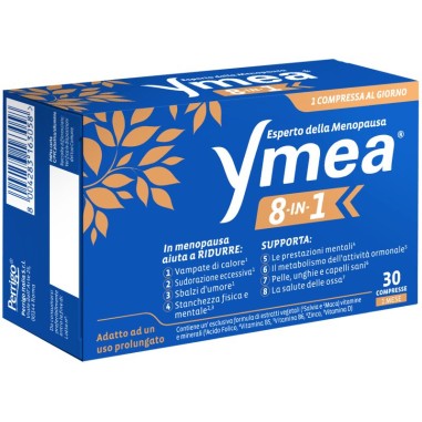 Ymea 8 in 1 Combatte Disturbi Più Comuni della Menopausa 30 Compresse