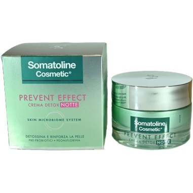 Somatoline Prevent Effect Crema Detox Notte Detossinante Rinforzante