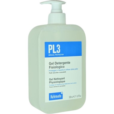 PL3 Gel Detergente Fisiologico Pelli Secche Sensibili 500 ml