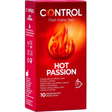 Preservativo Control Hot Passion Effetto Calore 10 Profilattici