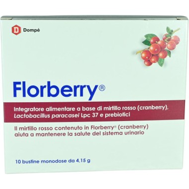 Florberry Benessere Sistema Urinario Intestinale 10 Bustine