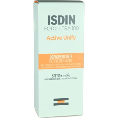 Active Unify Spf 50+ Viso Azione Depigmentante 50 ml Isdin