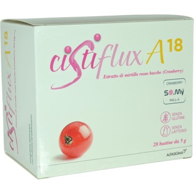 Cistiflux A 18 Integratore Funzionalità Vie Urinarie 28 Bustine