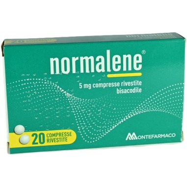Normalene 20 Compresse rivestite contenenti 5 mg di Bisacodile