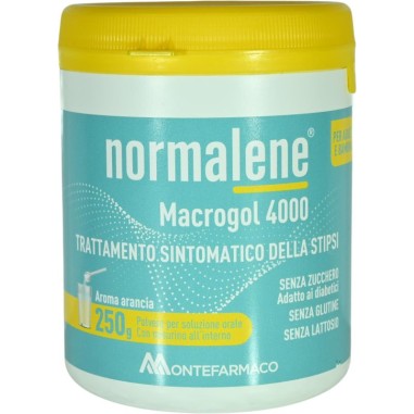 Normalene Macrogol 4000 Trattamento Sintomatico Stipsi 250 gr Polvere