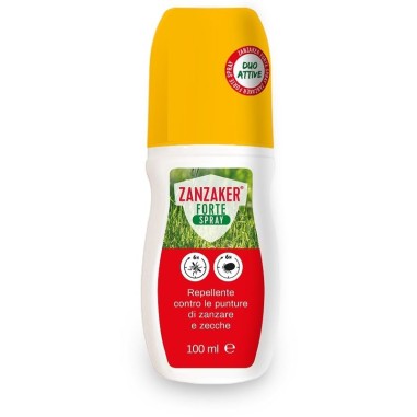 Zanzaker Forte Spray 100 ml Anti Zanzare e Zecche