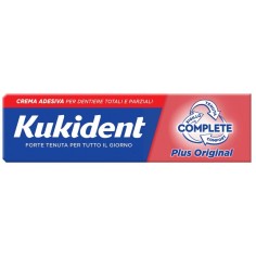 Crema Adesiva per Dentiere Kukident Complete Plus Original