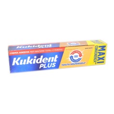 Crema Adesiva per Dentiere Kukident Plus Doppia Azione - Maxi Convenienza