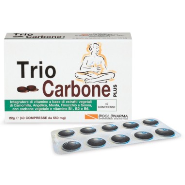 Trio Carbone Plus Compresse POOL PHARMA