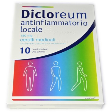Dicloreum Antinfiammatorio locale - Cerotti medicati ALFASIGMA