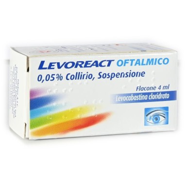 Levoreact Oftalmico collirio