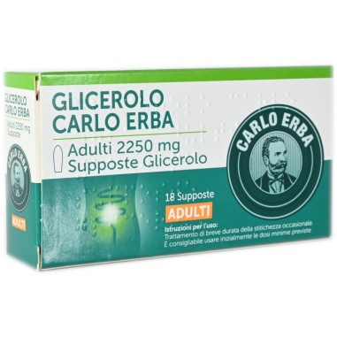 Supposte Glicerolo Carlo Erba CARLO ERBA