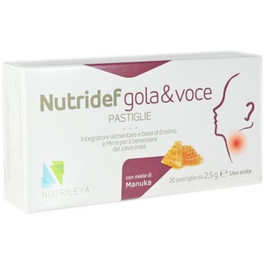 Nutridef Gola & Voce Pastiglie NUTRILEYA