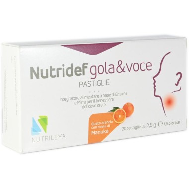 Nutridef Gola & Voce Pastiglie NUTRILEYA