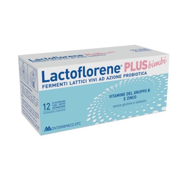 Lactoflorene Plus Bimbi 12fl MONTEFARMACO