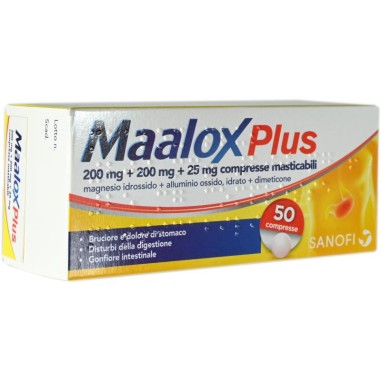 Maalox Plus Compresse Masticabili SANOFI