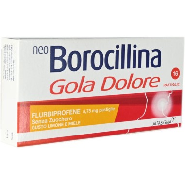 NeoBorocillina Gola Dolore Pastiglie ALFASIGMA